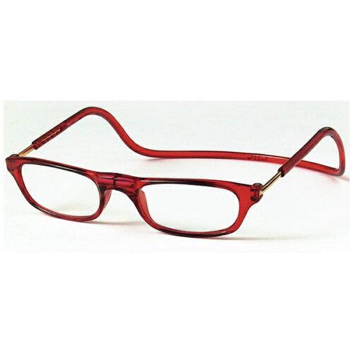 OHKEI OPTICAL(オーケー光学) オーケー光学 老眼鏡クリックリーダー レギュラー RE レッド+1.00 (1769492)