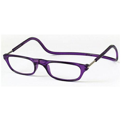 OHKEI OPTICAL(オーケー光学) オーケー光学 老眼鏡クリックリーダー レギュラー PU パープル+3.50 (1769499)