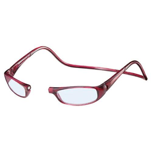 OHKEI OPTICAL(オーケー光学) オーケー光学 老眼鏡クリックリーダー ユーロ EWR ボルドー+1.00 (1769549)