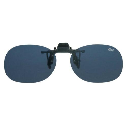 OHKEI OPTICAL(オーケー光学) オーケー光学 サングラスER 偏光クリップオン 二眼タイプ BV-27 偏光グレー (1769733)