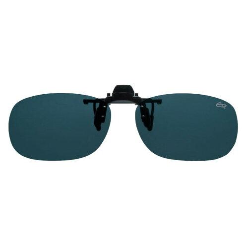 OHKEI OPTICAL(オーケー光学) オーケー光学 サングラスER 偏光クリップオン 二眼タイプ BV-28 偏光ダークグレー (1769742)