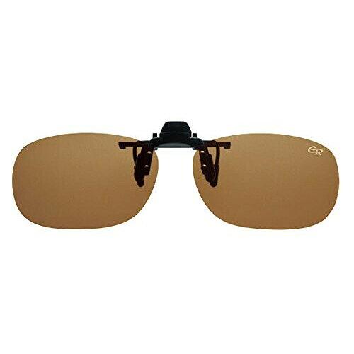 OHKEI OPTICAL(オーケー光学) オーケー光学 サングラスER 偏光クリップオン 二眼タイプ BV-28 偏光ライトブラウン (1769745)(4.0)