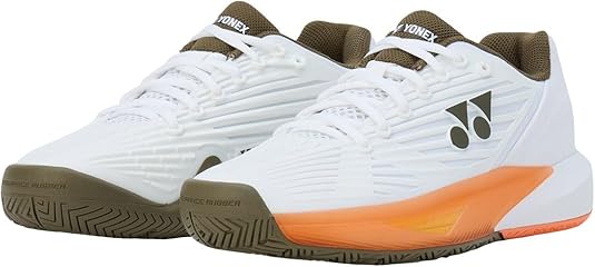 YONEX ヨネックス パワークッションエクリプション5MAC (SHTE5MAC) [色 : ホワイト/ブラウン] [サイズ : 28.0]