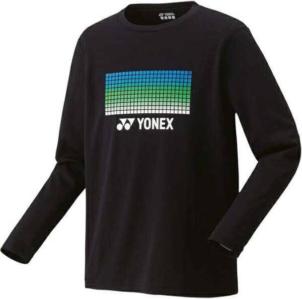 YONEX ヨネックス ユニロングスリーブTシャツ (16817) [色 : ブラック] [サイズ : XO]