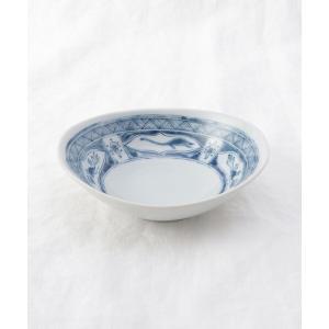 アワサカ ≪メーカー取寄≫江戸っ子恐竜 水竜 楕円小鉢 [日本製 美濃焼 食器 陶器] (-)【入数:40】