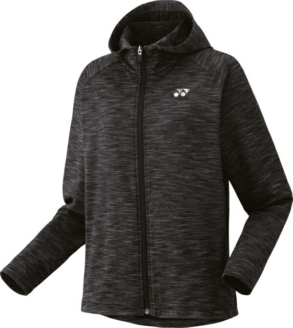YONEX ヨネックス ウィメンズニットウォームアップパーカー (58114) [色 : ブラック] [サイズ : L]