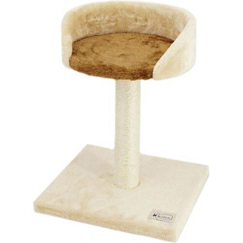 ペットプロジャパン 【犬猫用品】ねこがくれ ねこちゃん大好き爪とぎ キャットタワー スタンド (-)