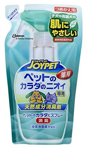 ジョンソントレーディング [アース・ペット] JOYPET 天然成分消臭剤 ペットのデオドラント専用 つめかえ用 240ml (-)
