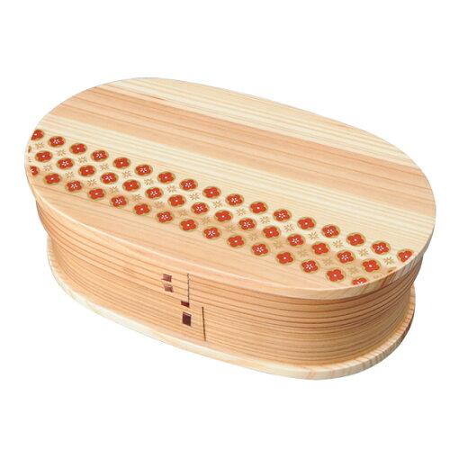 若兆 曲げわっぱ弁当箱 plum BENTO-4 (1533721)