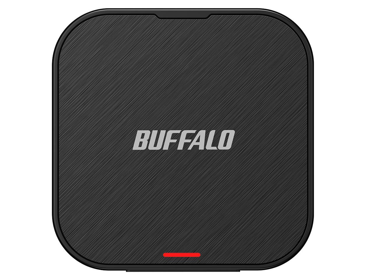 BUFFALO バッファロー SSD-PMS500U3-BA スマートフォン向けマグネット対応SSD USB3.2Gen2(SSD-PMS500U3-BA)