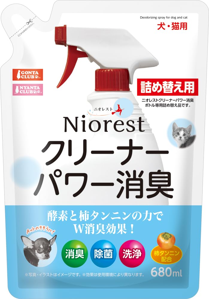 [マルカン]ニオレストクリーナーパワー消臭詰め替え用 680ml (-)