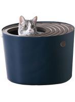 IRISOHYAMA アイリスオーヤマ 上から猫トイレPUNT-430ネイビー