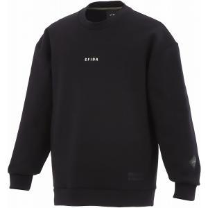 SFIDA(スフィーダ) WINTER_WARM_T/C_スウェットクルー (SA24513) [色 : BLK] [サイズ : S]