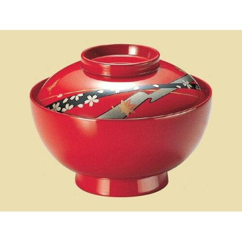 福井クラフト(Fukui Craft) 福井クラフト 高雄煮物椀 流れ帯春秋(手塗漆、磨蒔絵 32603260 (1875634)