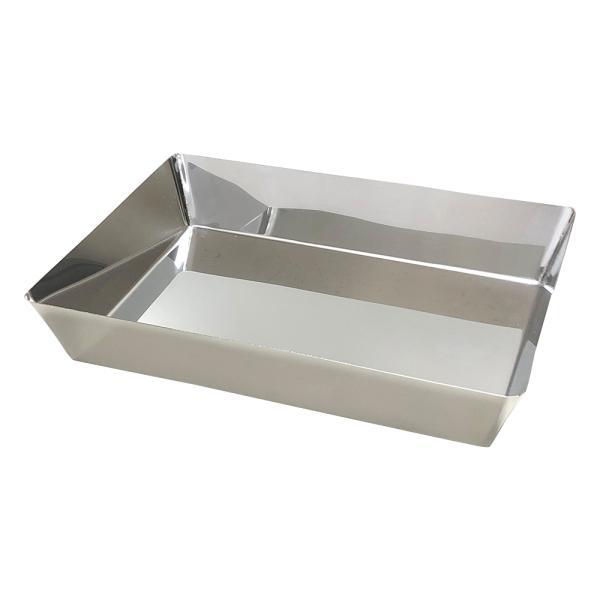 アズワン ステンレス直角バット（Rレス）　400×288×70mm 0572 1個