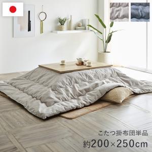 イケヒコ こたつ布団 単品 日本製 長方形 無地調 シンプル ナチュラル ベージュ 約200×250cm