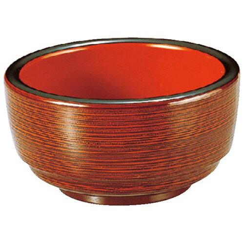 福井クラフト(Fukui Craft) 福井クラフト 4寸がんこ鉢溜羽毛内朱天黒 38021900 (1875292)