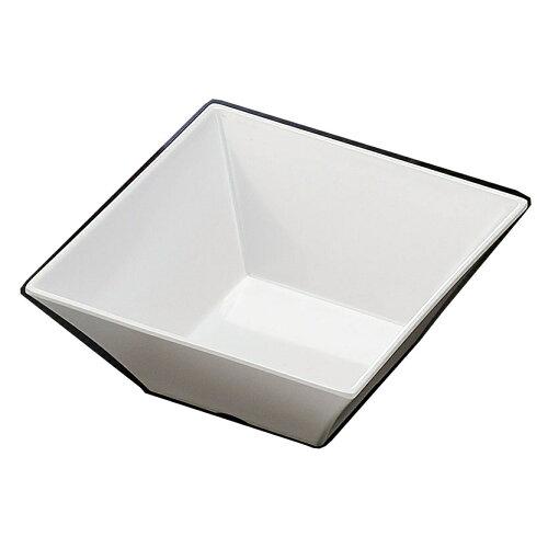 福井クラフト(Fukui Craft) 福井クラフト メラミン25cmスクエアー盛鉢ホワイト 51353810 (1876078)