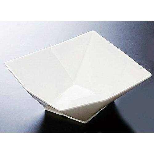 福井クラフト(Fukui Craft) 福井クラフト メラミン25cm折紙盛鉢ホワイト 51353840 (1876082)