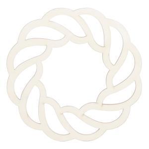 SG Wonder zone ウッドプレートしめ縄L アレンジベースプレート 華の舞 (790-001W)【入数:5】