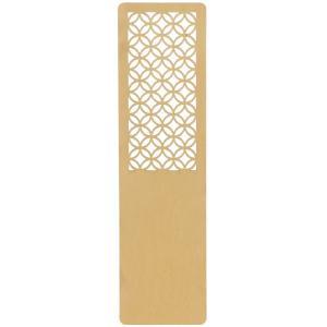 SG Wonder zone 和モダンウッドプレート短冊七宝L アレンジベースプレート 華の舞 (790-016G)【入数:30】