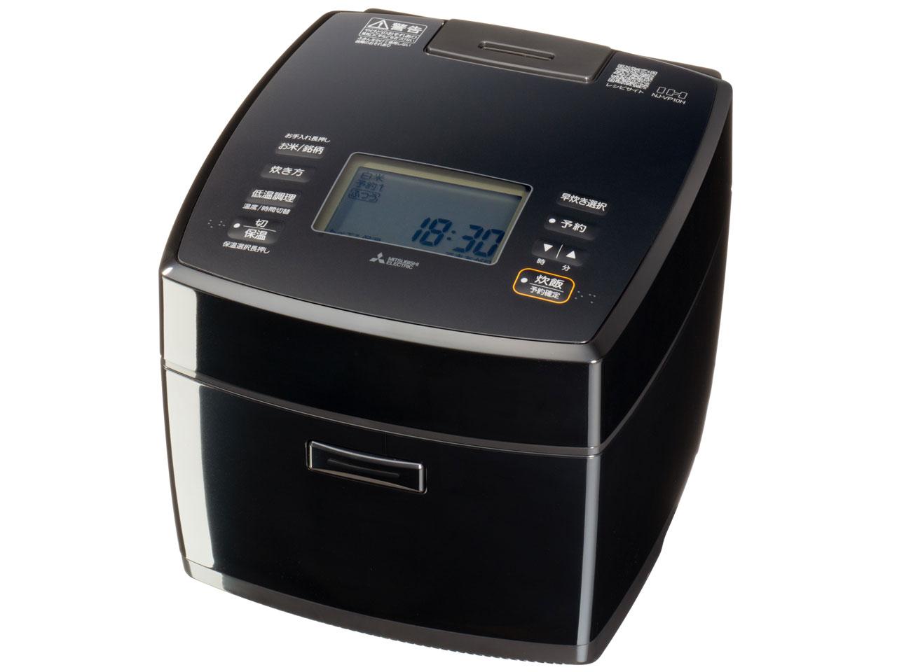 Rice Cookers - MITSUBISHI 三菱電機 NJVP18H 炊飯器 炭炊釜 黒曜 NJ-VP18H [1升 /IH]