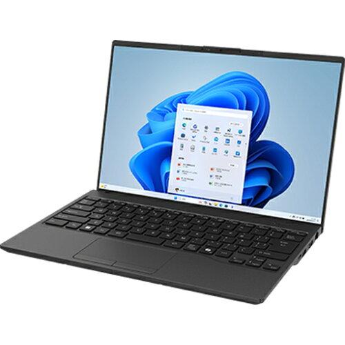 FUJITSU 富士通 FMVUXSK3BA 富士通 ノートPC FMV Note U Windows 11 Home 14.0型（インチ） Core Ultra7 メモリ16GB SSD 512GB 1920×1200 Webカメラ有り Bluetooth v5.4 Office有り(試用版) 1.0kg未満 ブラック系