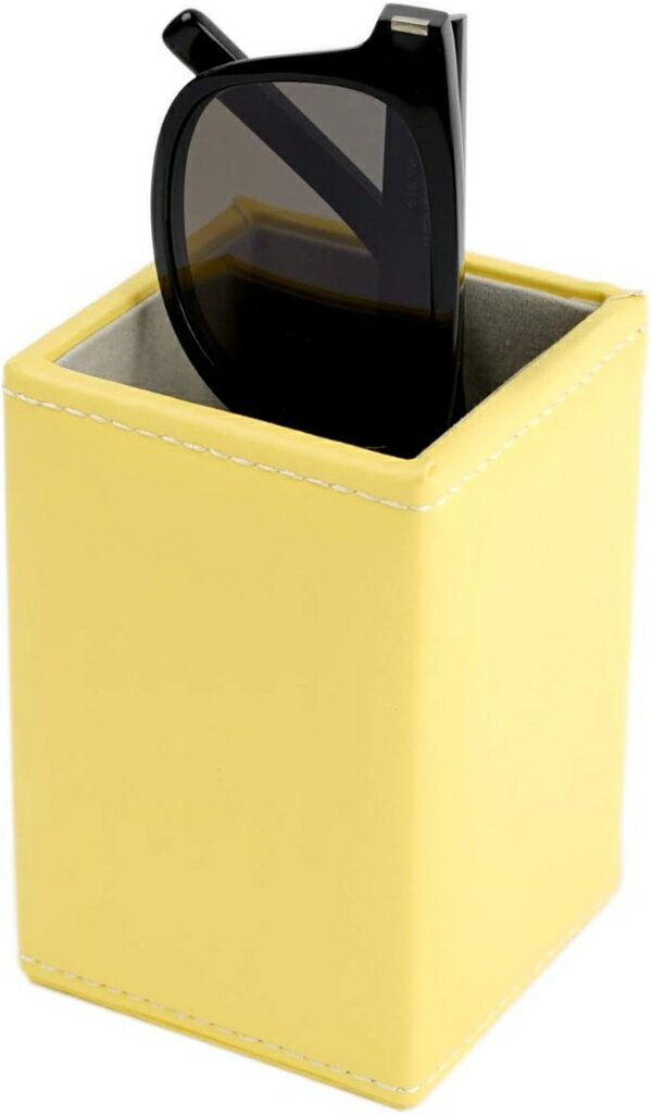 パール メガネスタンド スクエアA(イエロー)