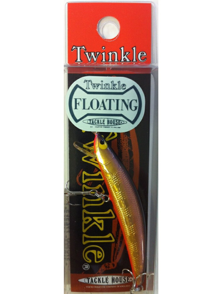 タックルハウス TWF60 TWF-60 No.5 ゴールド・ブラック/オレンジ