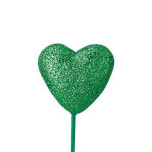 ケー・イー・アイ グリッターハートピック M (5409-GR)【入数:12】