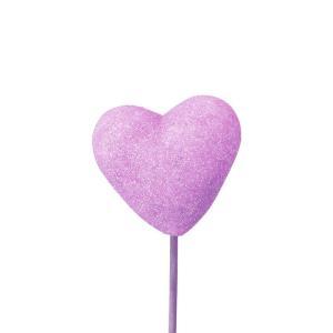 ケー・イー・アイ グリッターハートピック M (5409-PU)【入数:60】