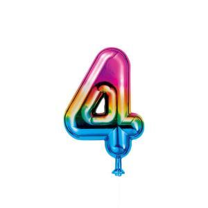 ケー・イー・アイ ナンバーピック レインボー 0-9 (P5411-4)【入数:30】