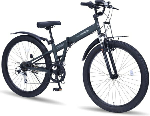 池商 折畳セミファットバイク26・6SPミリタリーグリーンMF608MONDEOMASTERGR【沖縄・離島への配送不可】