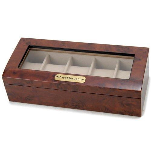 ベローナ 189962 木製時計収納ケース(5本用) 189962