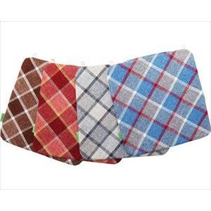 丸田シャツ どこでも防水座布団 チェック柄レッド 品番:MT-8011