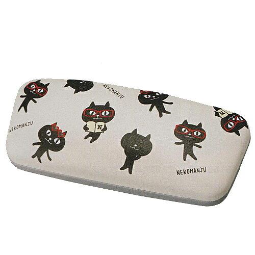 フレンズヒル(Friendshill) ネコマンメガネ ハード メガネケース ネコマンメガネ