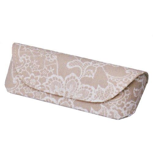 パール(Pearl) HFU_108_GR メガネケース HFU-108花レース GR グレー