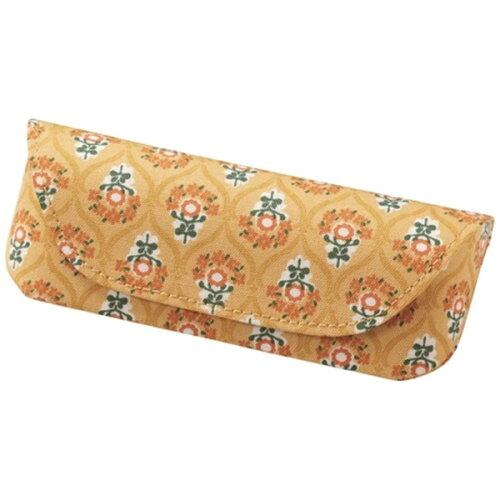 パール(Pearl) メガネケース HFU-94 花モチーフ YE 092698 (1795410)