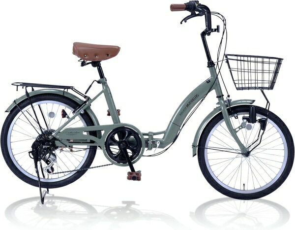 マイパラス(My Pallas) 折畳20・6段ギア・オールインワン リーフグリーン MF-203LG【沖縄・離島への配送不可】