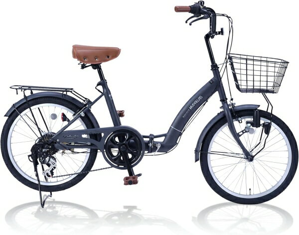 マイパラス(My Pallas) 折畳20・6段ギア・オールインワン マットネイビー MF-203NV【沖縄・離島への配送不可】