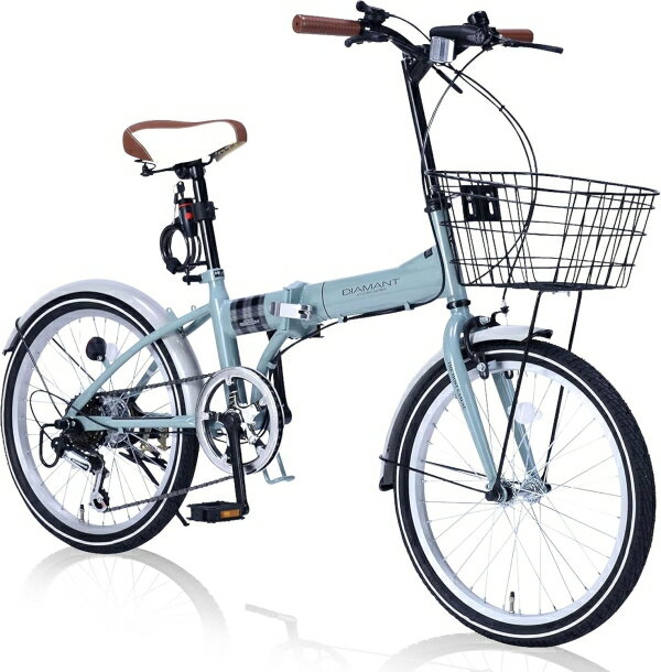 マイパラス(My Pallas) 折畳20・6段ギア・オールインワン ミント MF-205MT【沖縄・離島への配送不可】