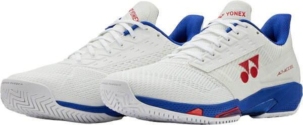 YONEX ヨネックス パワークッションアドアクセルWAC (SHTAAWA) [色 : ホワイト/パープル] [サイズ : 22.5]