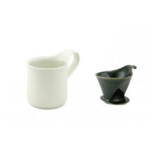 ZERO JAPAN ゼロジャパン ZEROJAPAN(ゼロジャパン) ドリッパー＆カフェマグセット AGN/IV DMZ-15 (2145..