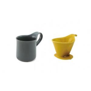 ZERO JAPAN ゼロジャパン ZEROJAPAN(ゼロジャパン) ドリッパー＆カフェマグセット YP/SGY DMZ-15 (2146038)