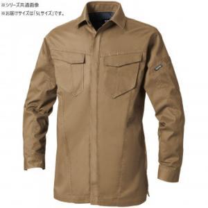 SOWA ソーワ 桑和 3008-02 長袖シャツ 5Lサイズ ライトブラウン(87) (2128201)
