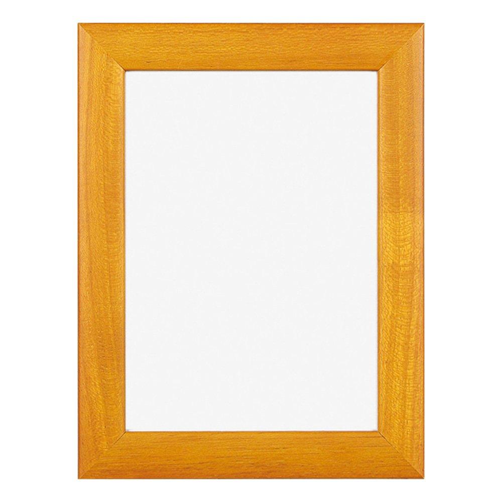 APJ アートプリントジャパン A.P.J. 木製フレーム ステインフレーム 25角サイズ(250×250mm) オレンジ・0021710206