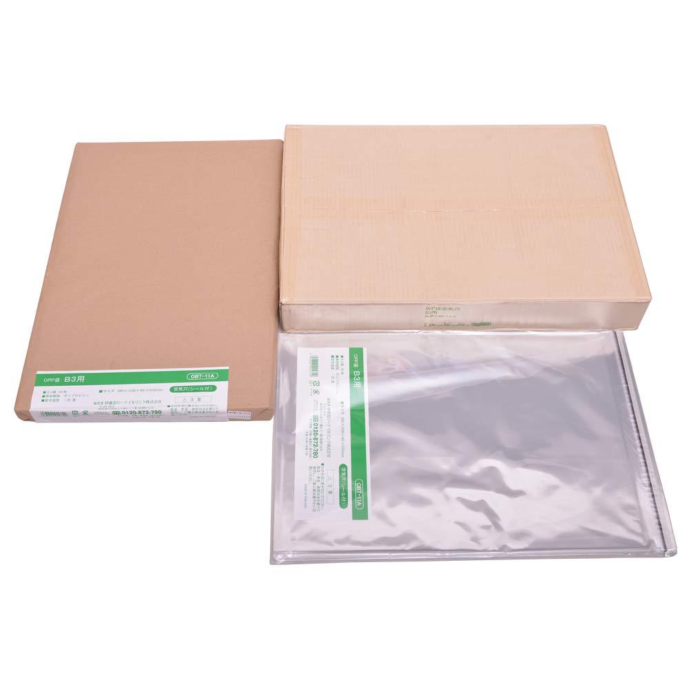 伊藤忠リーテイルリンク OPP袋 空気穴入り(シール付) B3用 50枚入