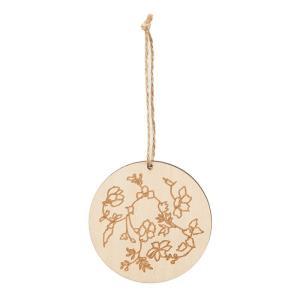 ASCA アスカ 木製更紗オーナメント(1袋3コ入) (A-15739-044)【入数:16】