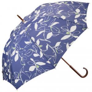 ウォーターフロント(Waterfront) umbulatio モクット 長傘58cm リーフ バイオレットブルー U158-1111NV1-BA (2206590)