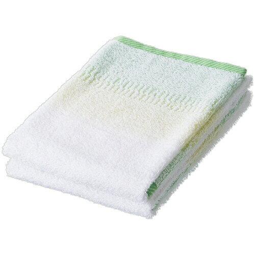 林(Hayashi) 林(HAYASHI) フェイスタオル ノモスピュアボーダー グリーン FN200104 (2269947)